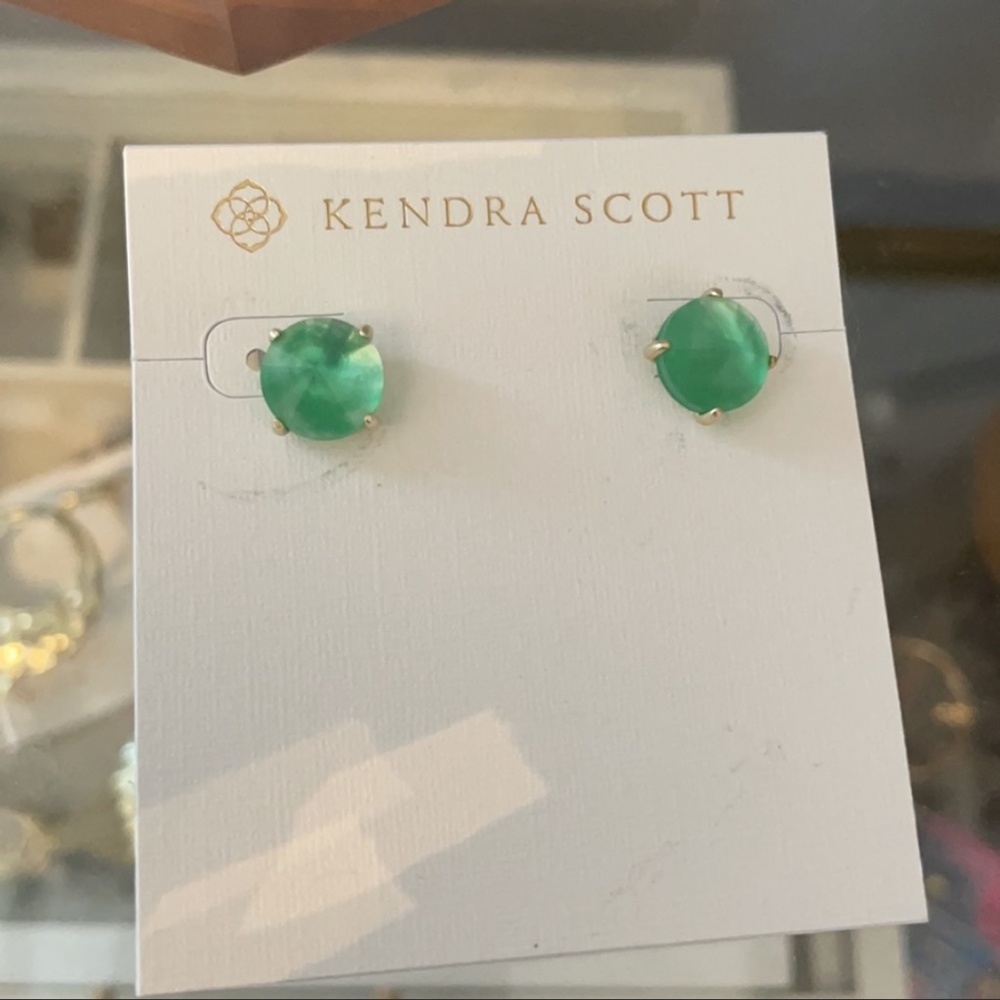 Kendra Scott Jolie in Jade green illusion